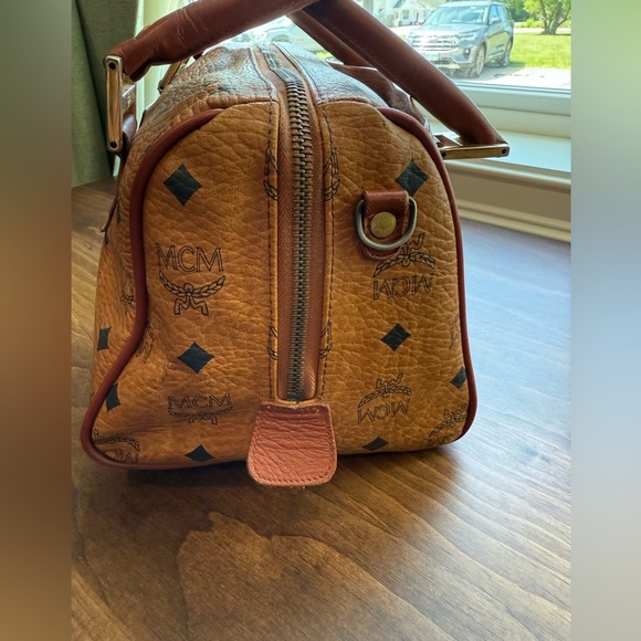 MCM Leather Boston Bag - Picture 7 of 11